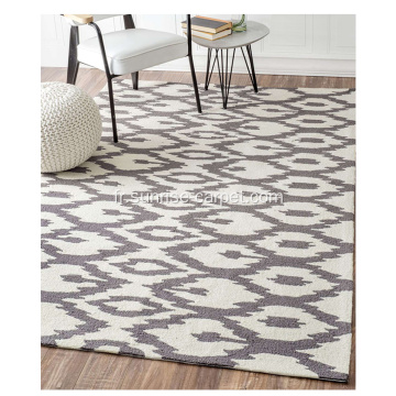 Tapis en microfibre design moderne pour l&#39;ameublement de la maison